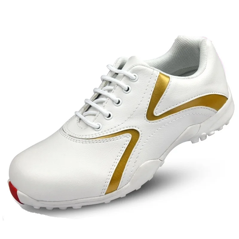Womens Soft Leather Golf Shoes Breathable Shock Absorption Sneakers For Ladies Anti-skid Golf Training Shoes Size #B2254
Womens Soft Leather Golf Shoes Breathable Shock Absorption Sneakers For Ladies Anti-skid Golf Training Shoes Size #B2254