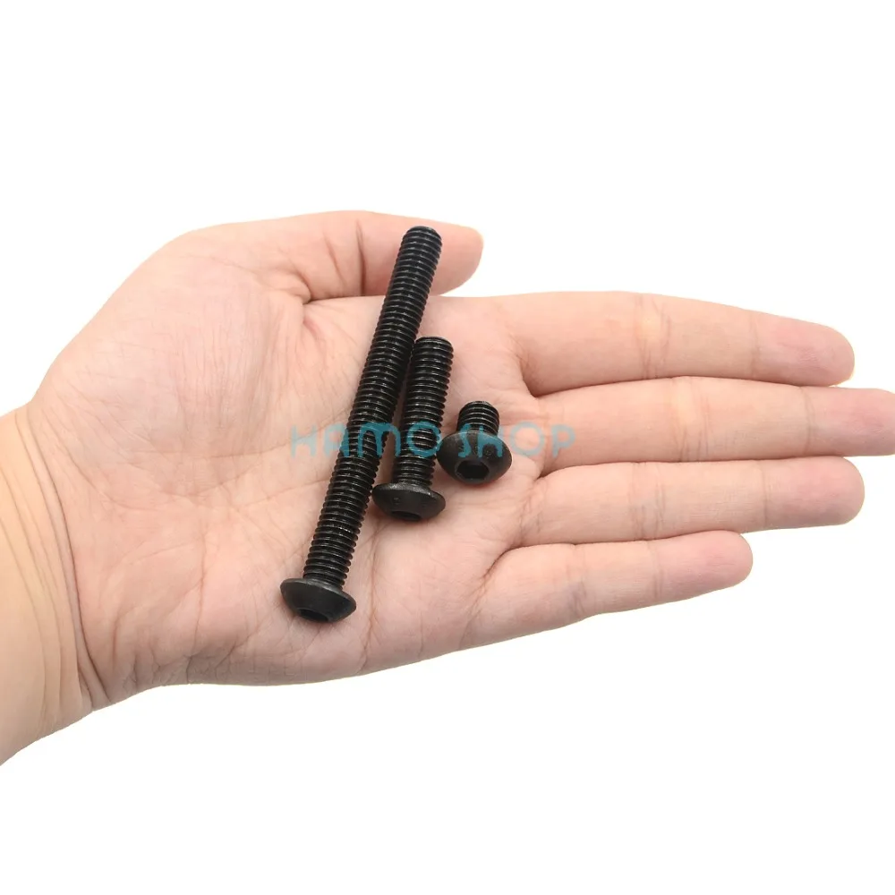 10pcs M8 Metric Thread BHCS Black Head Hex Socket Cap Screw Alloy Steel Button Allen Bolt
10pcs M8 Metric Thread BHCS Black Head Hex Socket Cap Screw Alloy Steel Button Allen Bolt