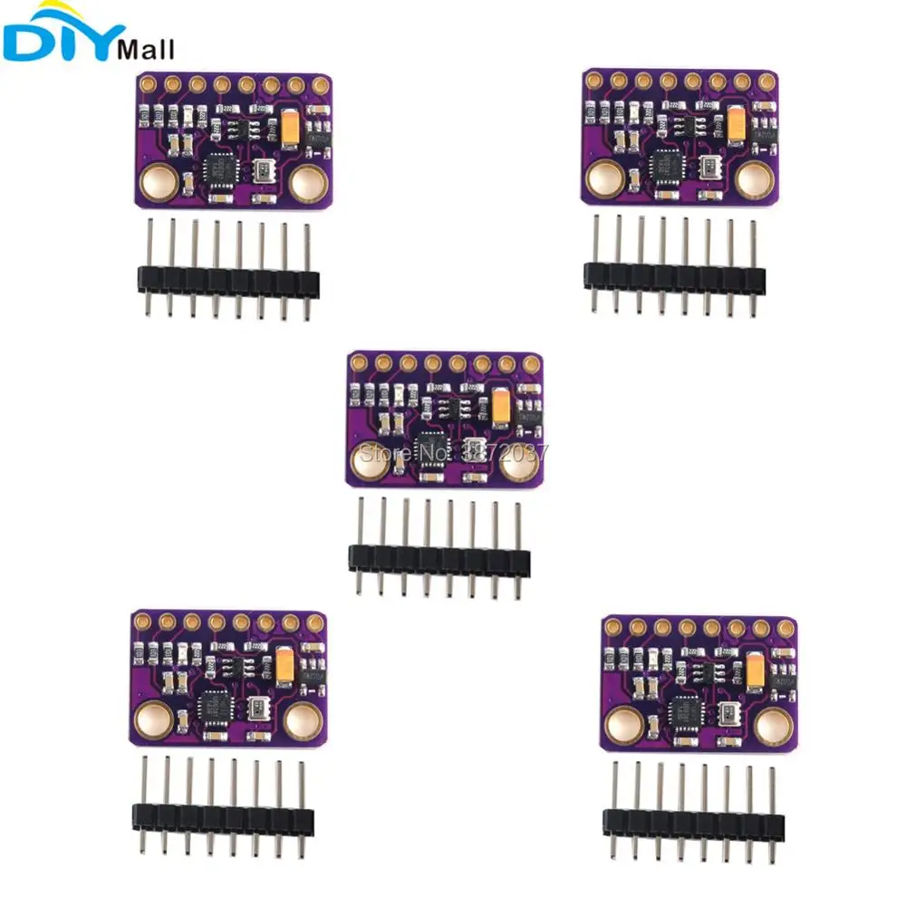 5pcs/lot GY-91 MPU9250 BMP280 10DOF Acceleration Sensor Gyroscope Compass Module for Arduino
5pcs/lot GY-91 MPU9250 BMP280 10DOF Acceleration Sensor Gyroscope Compass Module for Arduino