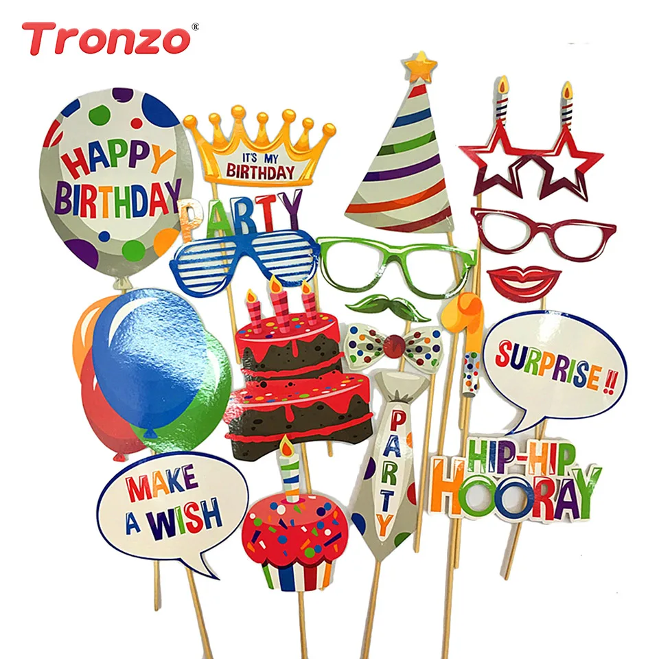 Tronzo 20Pcs Happy Birthday Photo Booth Imperial Crown Balloon Glasses Shape Craft Birthday Party Decoration For Kids Supplies
Tronzo 20Pcs Happy Birthday Photo Booth Imperial Crown Balloon Glasses Shape Craft Birthday Party Decoration For Kids Supplies