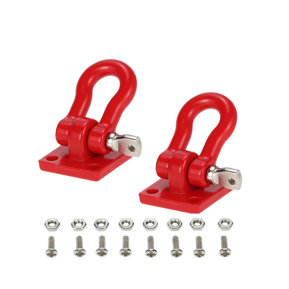 RC Rock Crawler 1:10 Accessory Tow Hook for Axial Wraith SCX10 90046 90047 D90 D110 TF2 Tamiya CC01 Traxxas TRX-4 TRX4
RC Rock Crawler 1:10 Accessory Tow Hook for Axial Wraith SCX10 90046 90047 D90 D110 TF2 Tamiya CC01 Traxxas TRX-4 TRX4