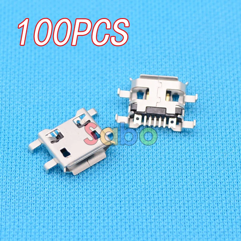 100 шт. планшет Micro USB Sockect 5Pin Jack Разъем Порт для мобильного телефона Camara ноутбук A