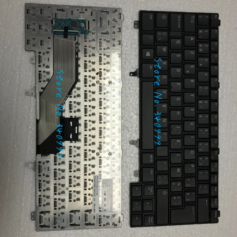 Новая клавиатура AZERTY для Dell Latitude E5420 E5430 E6220 E6320 E6230 E6420 E6430 E6440 E6330 0KCF47 belgium