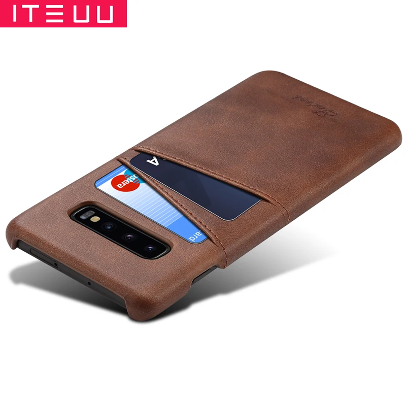 ITEUU чехол из искусственной кожи для Samsung Galaxy S10 Plus S10E чехлы с карманом для карт ударопрочный Модный Роскошный чехол-накладка
ITEUU чехол из искусственной кожи для Samsung Galaxy S10 Plus S10E чехлы с карманом для карт ударопрочный Модный Роскошный чехол-накладка