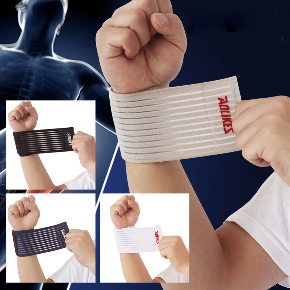 Breathable Sports Wrist Bandage Basketball Wrist Brace Wrap Fitness Tennis Band Sport Elastic GYM Sports Accessory 42.5 * 7.5 cm
Breathable Sports Wrist Bandage Basketball Wrist Brace Wrap Fitness Tennis Band Sport Elastic GYM Sports Accessory 42.5 * 7.5 cm