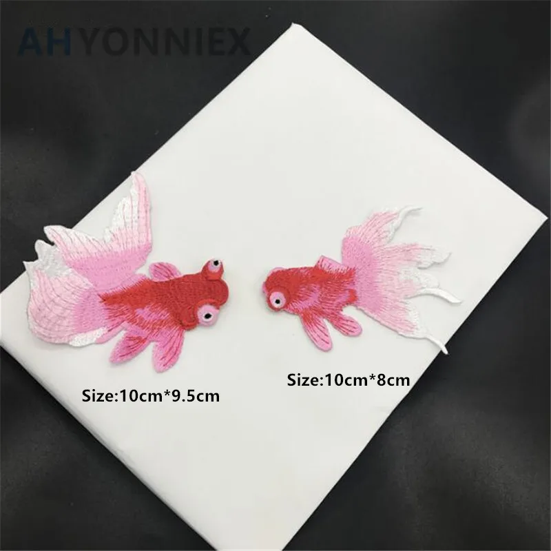 AHYONNIEX 1 Pair Fish Embroidered Patch Iron Applique Clothes Shoes Bags Pants Decoration Fish Patch Apparel Clothing Patches
AHYONNIEX 1 Pair Fish Embroidered Patch Iron Applique Clothes Shoes Bags Pants Decoration Fish Patch Apparel Clothing Patches