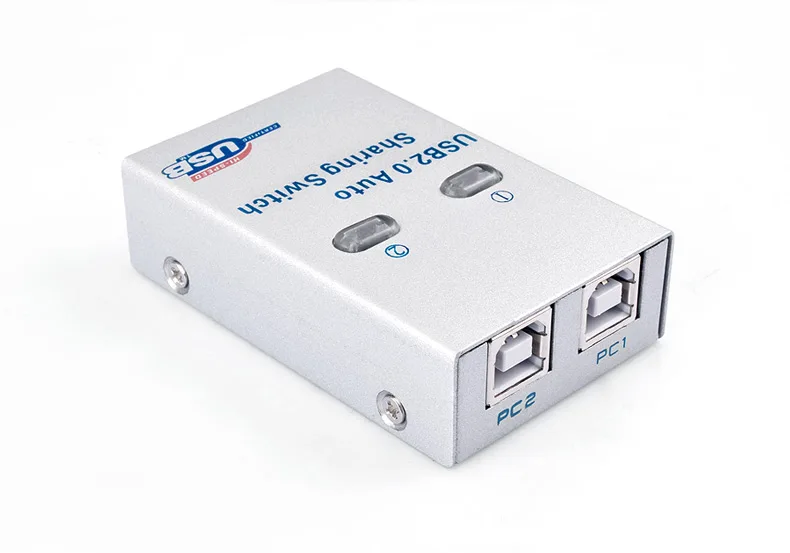 Автоматический USB 2 0 автоматический переключатель устройства обмена в 1 кнопка