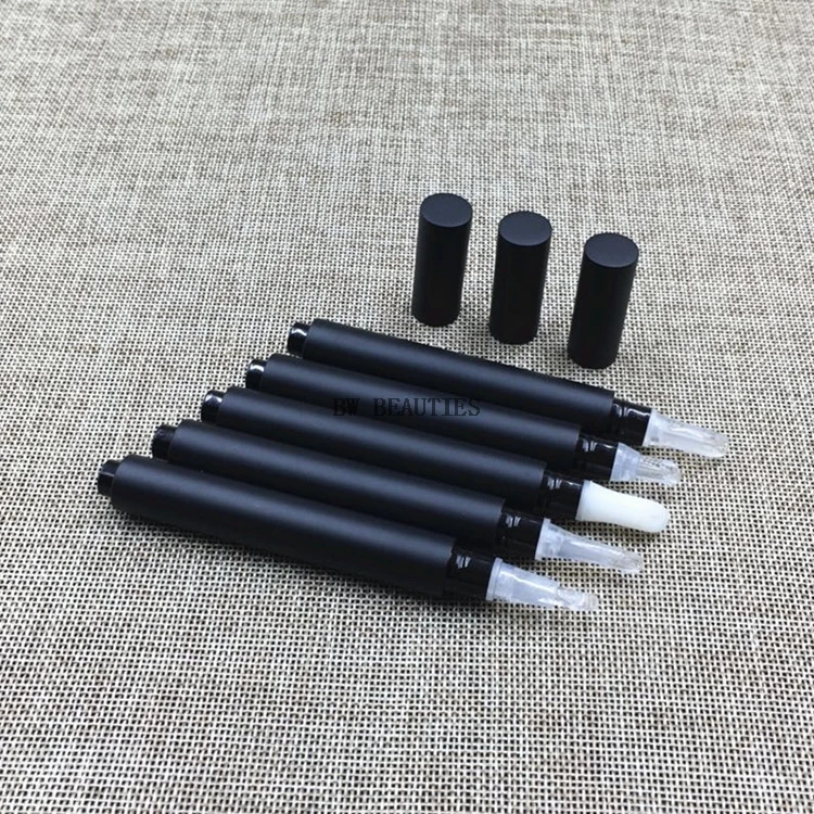 200Pcs/Lot 3ml black aluminum cosmetic pen for lip gloss cream/mascara/Eyelash growth liquid/teeth whitening tube cosmetic pen
200Pcs/Lot 3ml black aluminum cosmetic pen for lip gloss cream/mascara/Eyelash growth liquid/teeth whitening tube cosmetic pen