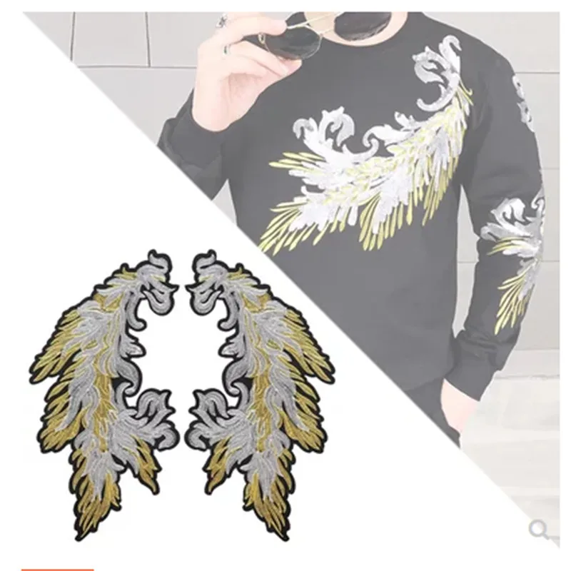 Fashion oversized wings embroidery cloth stickers clothing clothes down sweater pants hole repair Ding decorative cloth
Fashion oversized wings embroidery cloth stickers clothing clothes down sweater pants hole repair Ding decorative cloth