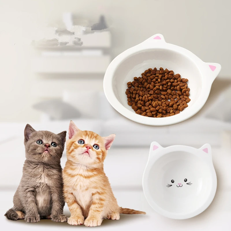 Cute Ceramic Pet Food Bowl Cat Ears Shaping Bowls Cat Small Dog Water Container Pet Feeding Accessories
Cute Ceramic Pet Food Bowl Cat Ears Shaping Bowls Cat Small Dog Water Container Pet Feeding Accessories