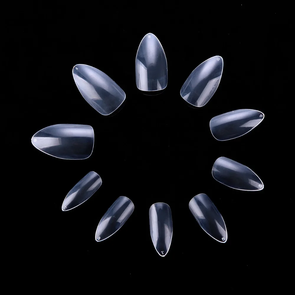 100Bags Stiletto Nail Tips 500 pcs Acrylic False Nail Tips Clear Stiletto Full Cover Nail Tips Wholesales
100Bags Stiletto Nail Tips 500 pcs Acrylic False Nail Tips Clear Stiletto Full Cover Nail Tips Wholesales