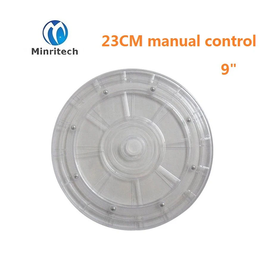 23cm 9" The rotating base acrylic transparent plastic turntable turntable rotation display accessories manual turntable
23cm 9" The rotating base acrylic transparent plastic turntable turntable rotation display accessories manual turntable