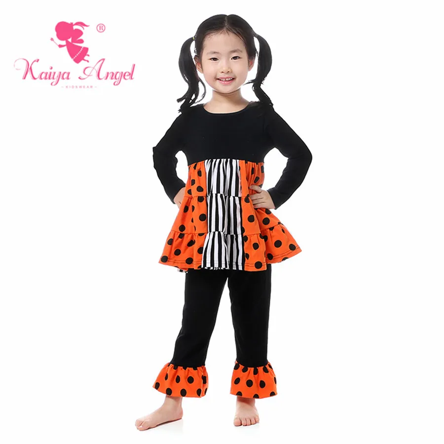 Kaiya Angel Halloween Toddler Girls Clothing Set Black White Striped Orange Cotton Summer Autumn Winter Back to School Outfit
Kaiya Angel Halloween Toddler Girls Clothing Set Black White Striped Orange Cotton Summer Autumn Winter Back to School Outfit