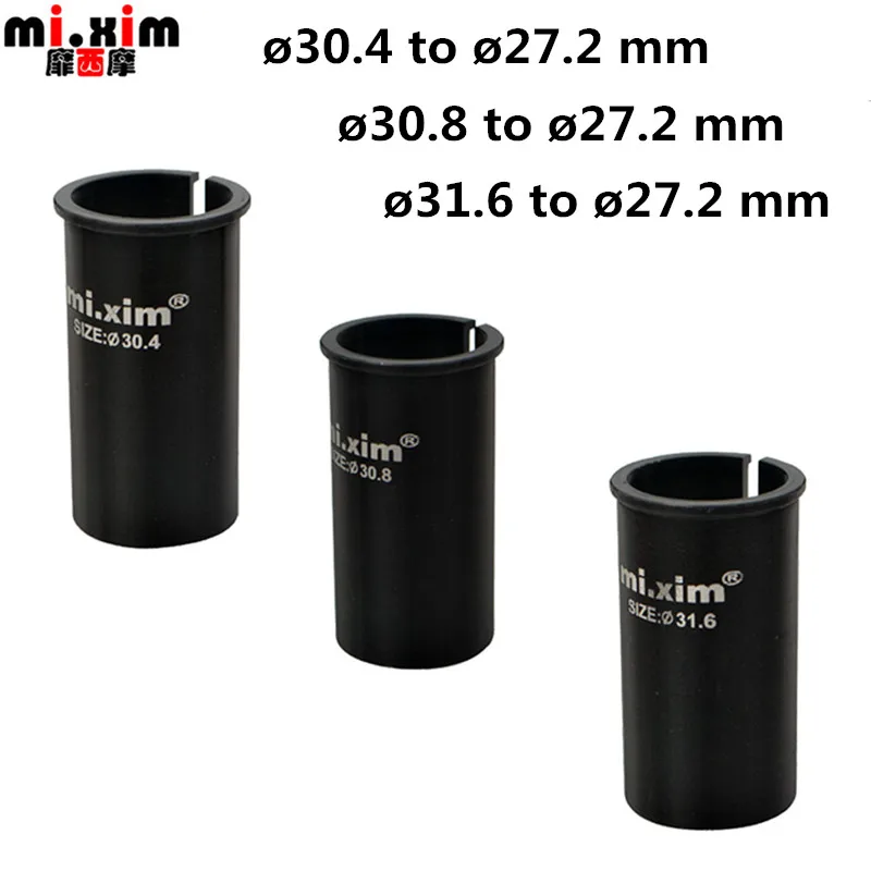 1pcs Alloy Bike Seatpost Shim Sleeve Convert 30.4/30.8/31.6 to 27.2mm Seat Post Tube Adaptor Convertion Super Light
1pcs Alloy Bike Seatpost Shim Sleeve Convert 30.4/30.8/31.6 to 27.2mm Seat Post Tube Adaptor Convertion Super Light