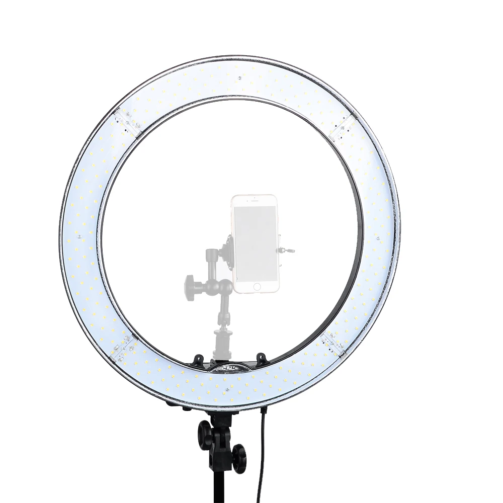 18'' Inch 55W 5500K 240 LED Photographic Lighting Dimmable Camera Photo/Studio/Phone Photography Ring Light Lamp
18'' Inch 55W 5500K 240 LED Photographic Lighting Dimmable Camera Photo/Studio/Phone Photography Ring Light Lamp