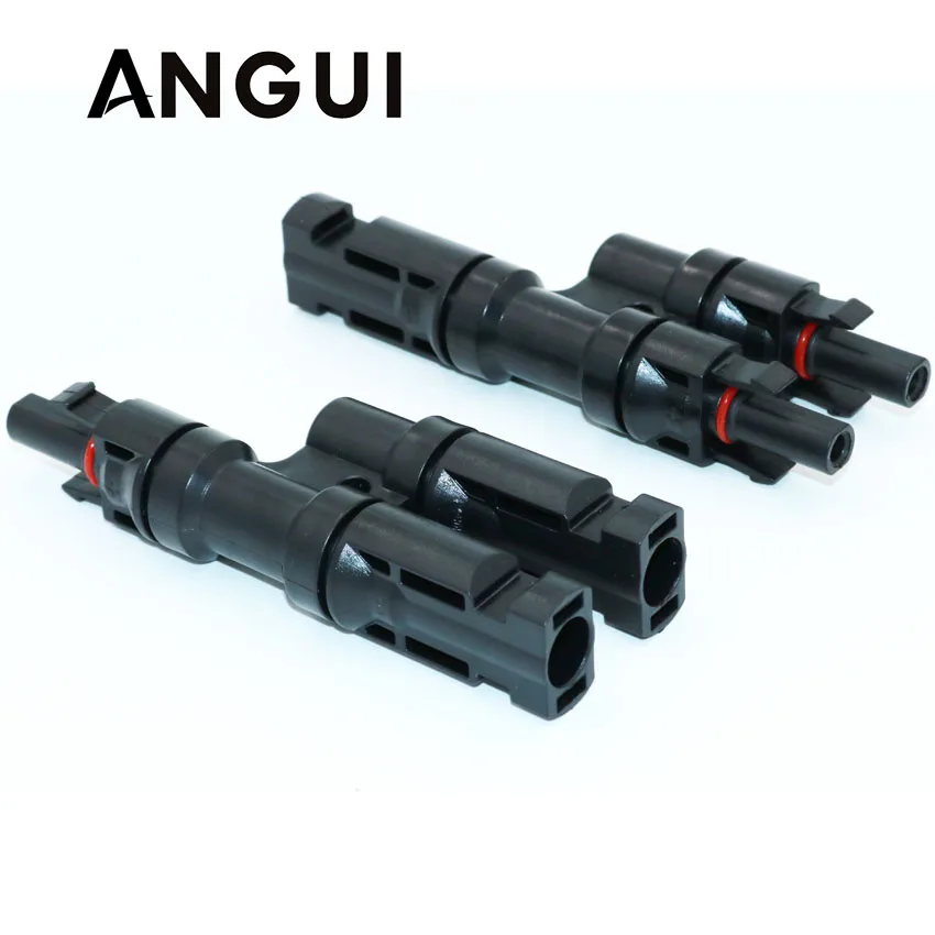 1pair x PV T Branch parallel connection 30A 1000V Electrical PV Connector Photovoltaic 2pcs solar Panel Cable Wire Connect
1pair x PV T Branch parallel connection 30A 1000V Electrical PV Connector Photovoltaic 2pcs solar Panel Cable Wire Connect