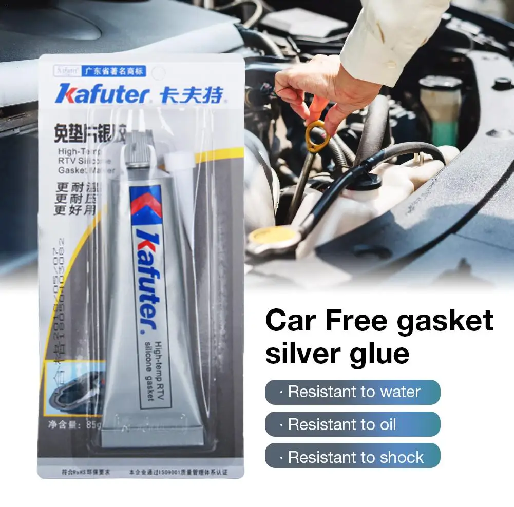 Universal 85g Kraft Non-shield Silver Glue Sealant Silicone High Temperature Resistance Weather Resistance Long Lasting Tool
Universal 85g Kraft Non-shield Silver Glue Sealant Silicone High Temperature Resistance Weather Resistance Long Lasting Tool