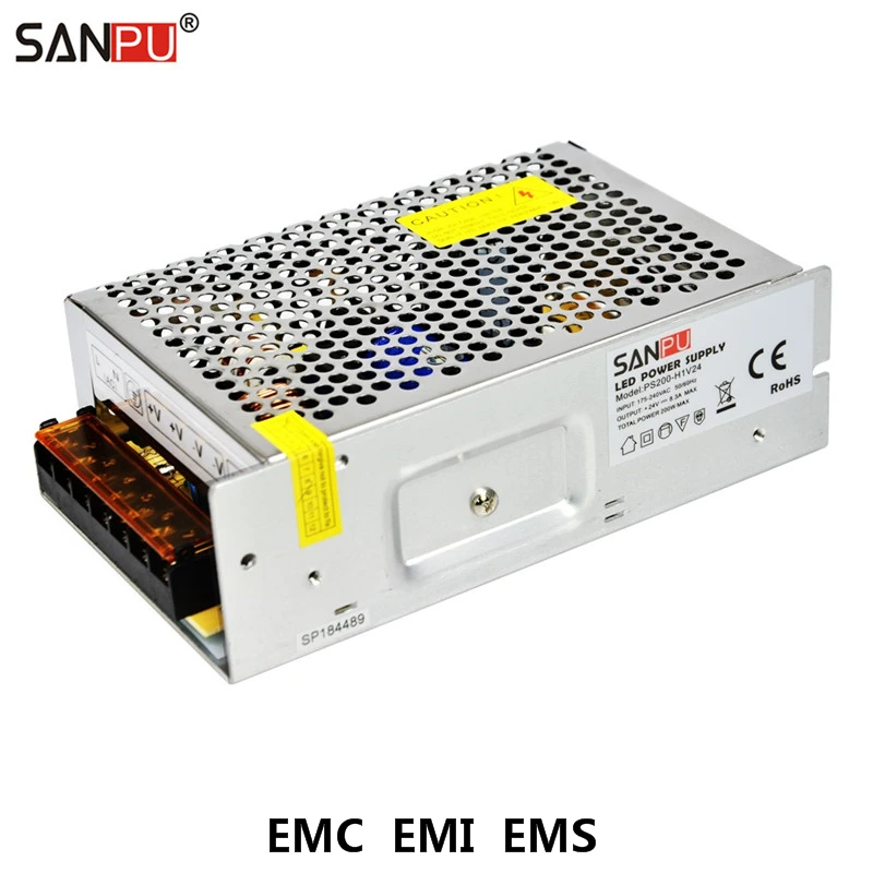 Импульсный источник питания SANPU EMC EMI светодиодный трансформатор 220 24 В