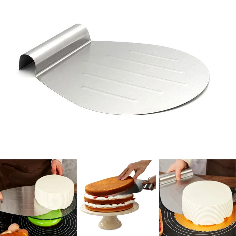 Stainless Steel Cake Transfer Tray Cake Serving Tool Pizza Bread Moving Plate Cake Lifter Shovel Baking Tool Kitchen Scraper
Stainless Steel Cake Transfer Tray Cake Serving Tool Pizza Bread Moving Plate Cake Lifter Shovel Baking Tool Kitchen Scraper