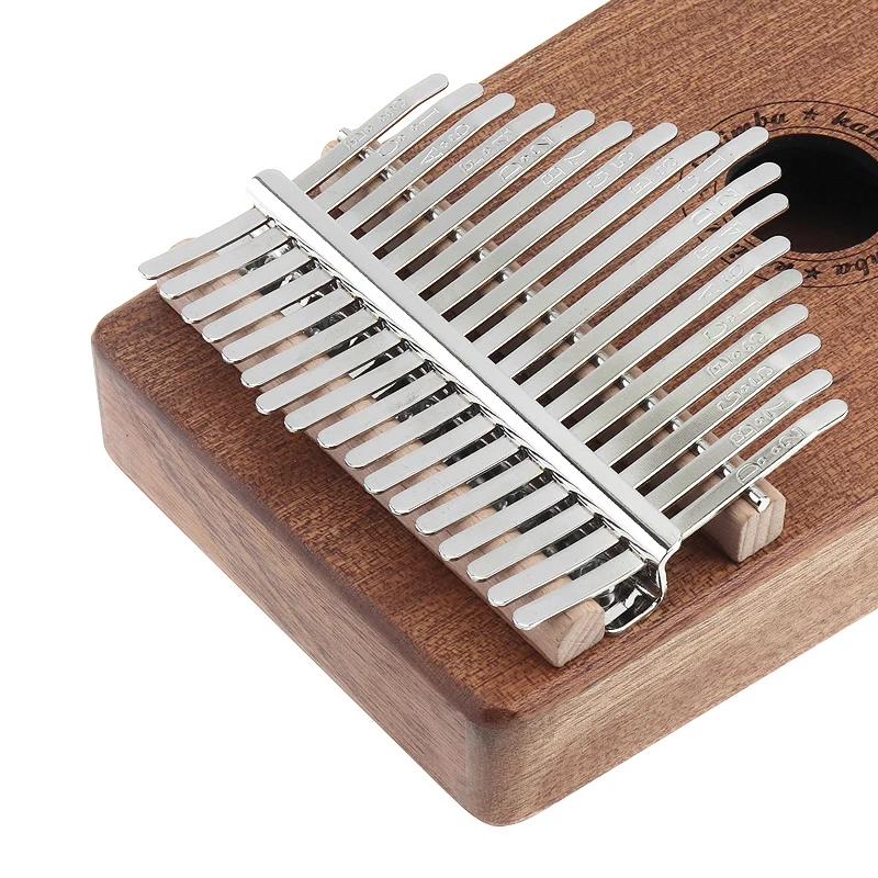 17 Key Portable Kalimba Single Board Sapele Thumb Piano Mbira Mini Keyboard Instrument with Tuning Hammer
17 Key Portable Kalimba Single Board Sapele Thumb Piano Mbira Mini Keyboard Instrument with Tuning Hammer