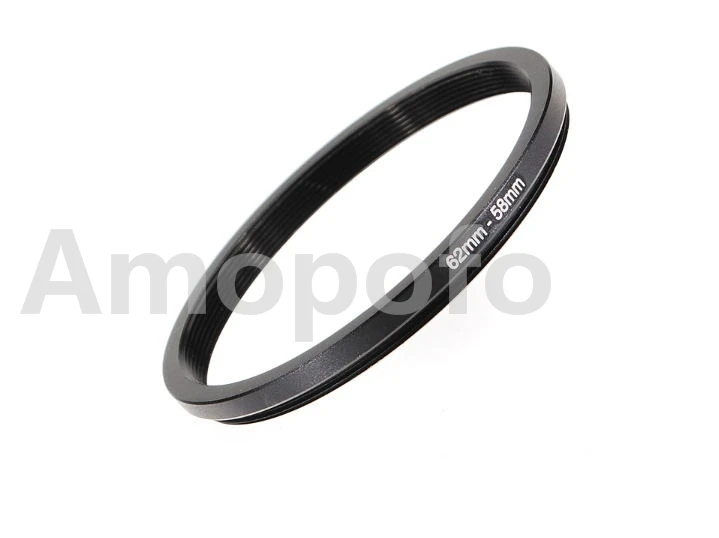 Wholesale 62mm-58mm Step-Down Metal lens filter Adapter Ring/62mm Lens to 58mm UV CPL ND Accessory
Wholesale 62mm-58mm Step-Down Metal lens filter Adapter Ring/62mm Lens to 58mm UV CPL ND Accessory