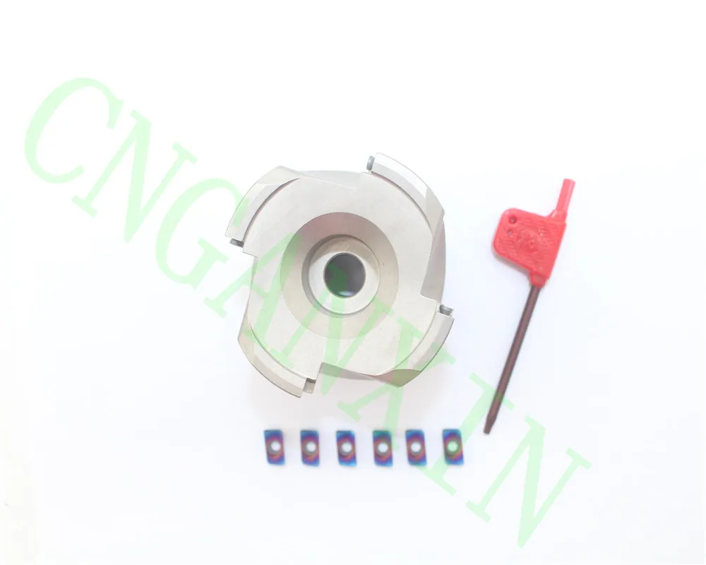 New 1P BAP300R-63-22-4T 4F lute Milling Cutter +4P APMT1135PDER-H2 4115 for Hard steel
New 1P BAP300R-63-22-4T 4F lute Milling Cutter +4P APMT1135PDER-H2 4115 for Hard steel