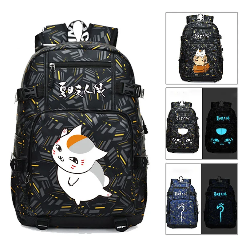 Рюкзак Natsume Yuujinchou Cat Neko, модный дорожный рюкзак для ноутбука с usb-портом, школьная сумка для студентов
Рюкзак Natsume Yuujinchou Cat Neko, модный дорожный рюкзак для ноутбука с usb-портом, школьная сумка для студентов