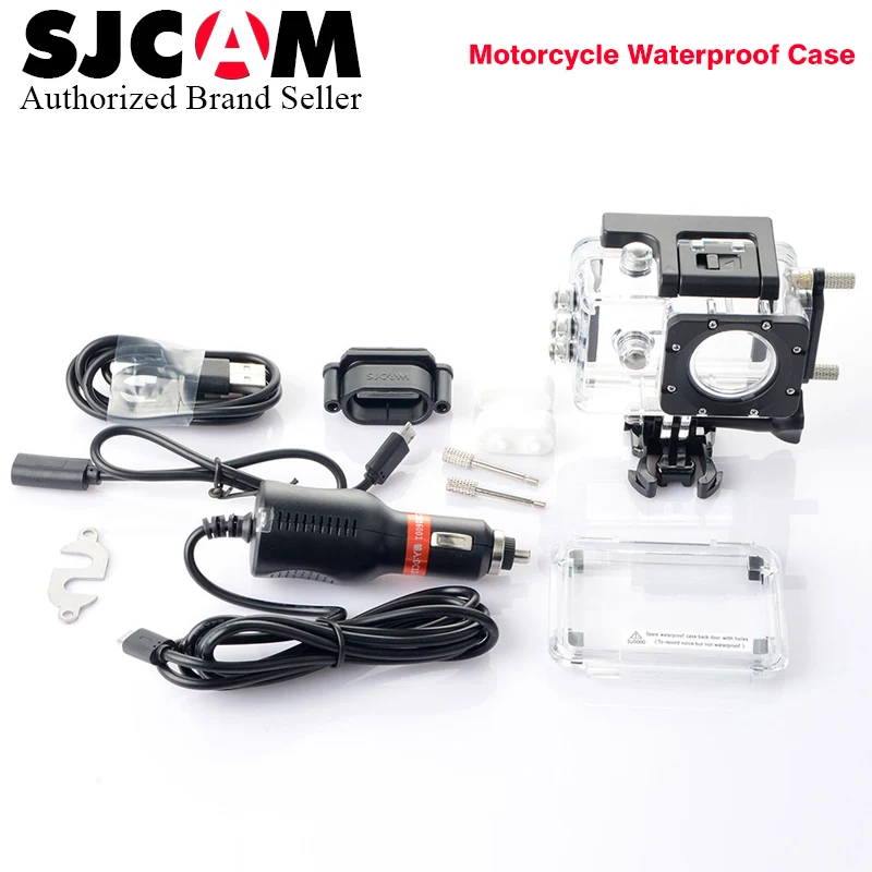 Водонепроницаемый чехол для мотоцикла SJCAM SJ5000/SJ4000 защитный камеры sj Cam SJ5000X Elite