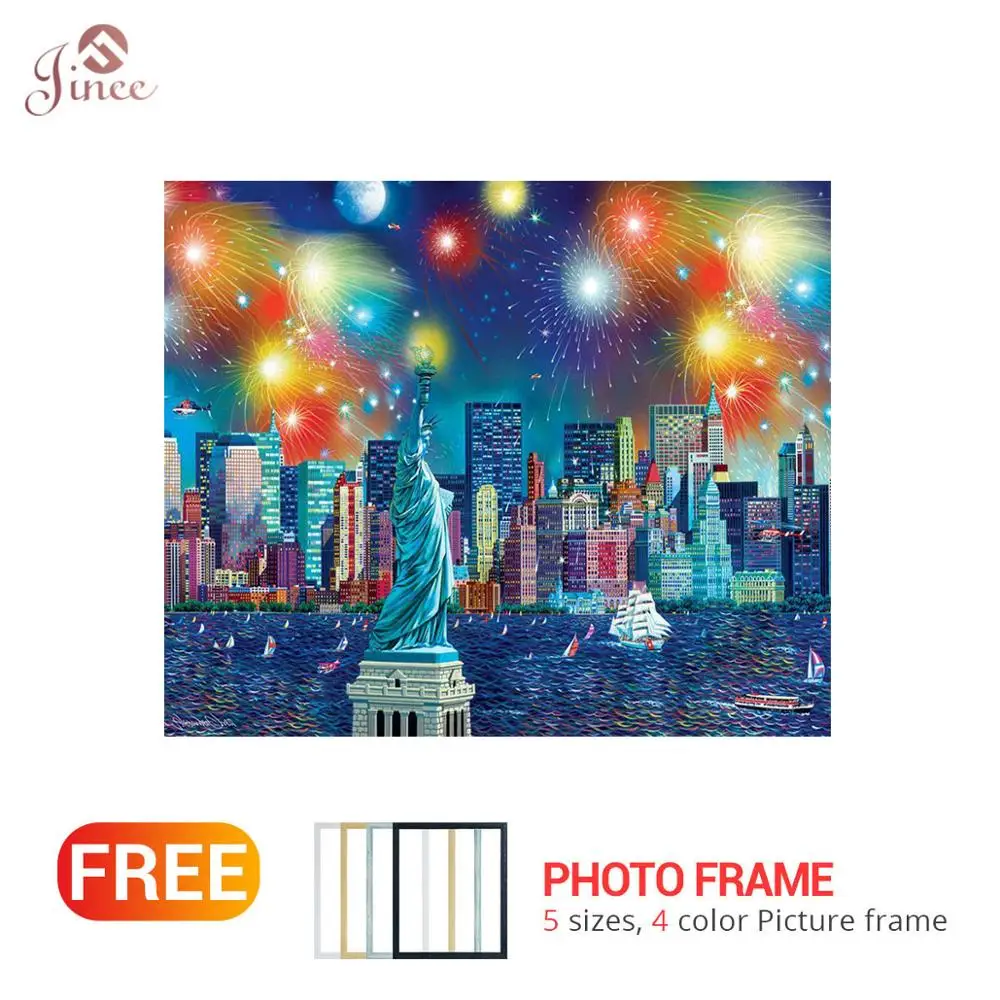 5D DIY Diamond Painting the Statue of Liberty Cross Stitch Diamond Embroidery Full Diamond Scenery Rhinestones Home Decor Gift
5D DIY Diamond Painting the Statue of Liberty Cross Stitch Diamond Embroidery Full Diamond Scenery Rhinestones Home Decor Gift