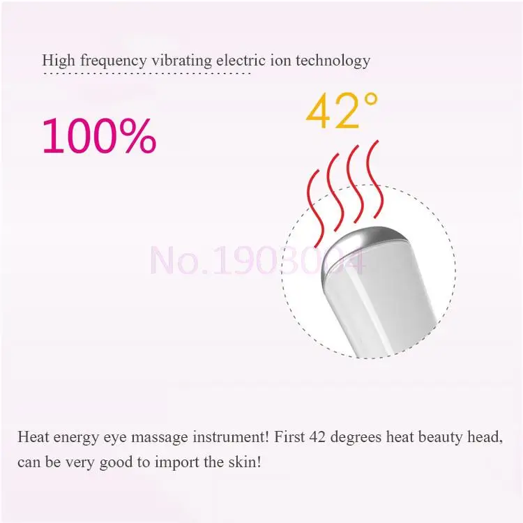 NEW Ultrasonic Eye Massage Stick Eyes Wrinkle Removing Pen Black Heat Eye Massage Instrument Vibration Beauty Pen
NEW Ultrasonic Eye Massage Stick Eyes Wrinkle Removing Pen Black Heat Eye Massage Instrument Vibration Beauty Pen