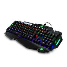 K915 Механическая игровая клавиатура 10 Подсветка режимы синий