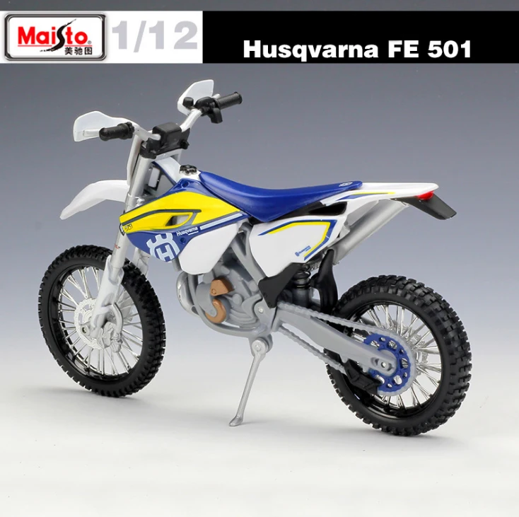 Maisto 1/12 Husqvarna FE501 Diecast Metal Model Sport Race Motorcycle Model Motorbike Collectibles
Maisto 1/12 Husqvarna FE501 Diecast Metal Model Sport Race Motorcycle Model Motorbike Collectibles