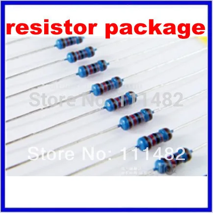 21 value 2100pcs 1/4W resistor package 1%,21 kinds of commonly resistance resistor kit
21 value 2100pcs 1/4W resistor package 1%,21 kinds of commonly resistance resistor kit