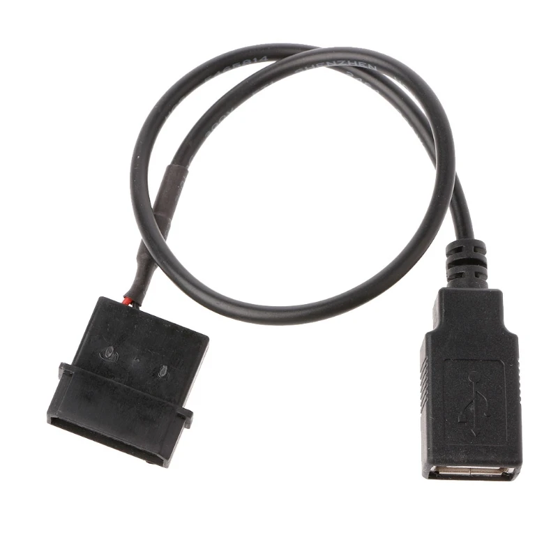 30 см PC внутренний 5В 2-контактный IDE Molex к USB 2,0 Тип A женский кабель адаптера питания
30 см PC внутренний 5В 2-контактный IDE Molex к USB 2,0 Тип A женский кабель адаптера питания