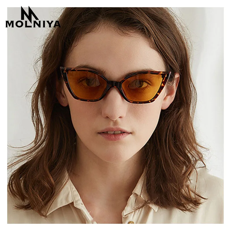 MOLNIYA New Cat Eye Sunglasses Men Women Fashion Large Size Sun Glasses Ladies Personality Eyewear UV400 Leopard
MOLNIYA New Cat Eye Sunglasses Men Women Fashion Large Size Sun Glasses Ladies Personality Eyewear UV400 Leopard