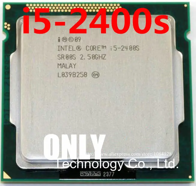 Оригинальный четырехъядерный процессор Intel Core i5 2400s 6M 2 5G 65 Вт LGA 1155 розетка