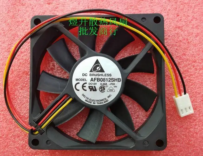 Оптовая продажа Delta 8015 80x80x15 мм (8 см), AFB0812SHB DC12V 0.40A 3 он-лайн двойной шариковый подшипник Скорость Вентилятор охлаждения
Оптовая продажа Delta 8015 80x80x15 мм (8 см), AFB0812SHB DC12V 0.40A 3 он-лайн двойной шариковый подшипник Скорость Вентилятор охлаждения