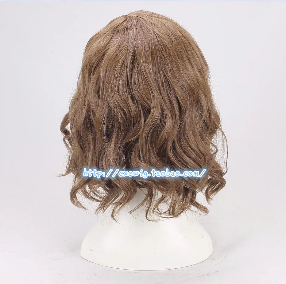 Mens Sirius Brown Wavy Wig Cosplay wig Halloween Role Play Sirius Black Hair Costumes with hair cap
Mens Sirius Brown Wavy Wig Cosplay wig Halloween Role Play Sirius Black Hair Costumes with hair cap