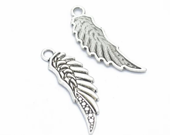 50pcs charms wing Alloy Pendants Antique silver bronze gold 39*12mm 2.5g Handmade Jewelry Making DIY European accessories
50pcs charms wing Alloy Pendants Antique silver bronze gold 39*12mm 2.5g Handmade Jewelry Making DIY European accessories