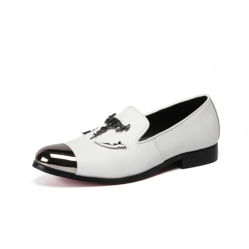 LoneLinecc New Style Skull Decoration White Scarpette Uomo Men Loafers Wedding And Party Summer Men White Flats Moccasins
LoneLinecc New Style Skull Decoration White Scarpette Uomo Men Loafers Wedding And Party Summer Men White Flats Moccasins