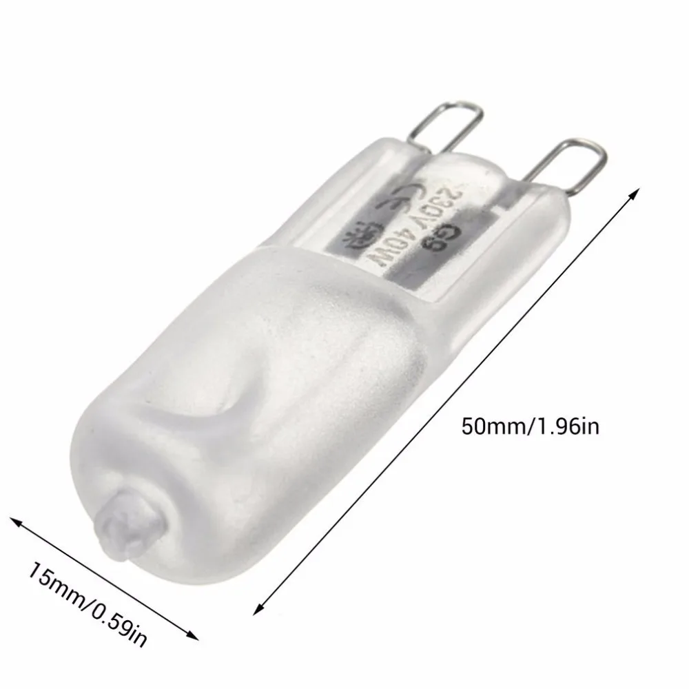 Super Bright G9 Halogen Light Bulb 40w Halogen G9 220V 3000K Warm White Indoor Clear Halogen G9 Lamp
Super Bright G9 Halogen Light Bulb 40w Halogen G9 220V 3000K Warm White Indoor Clear Halogen G9 Lamp