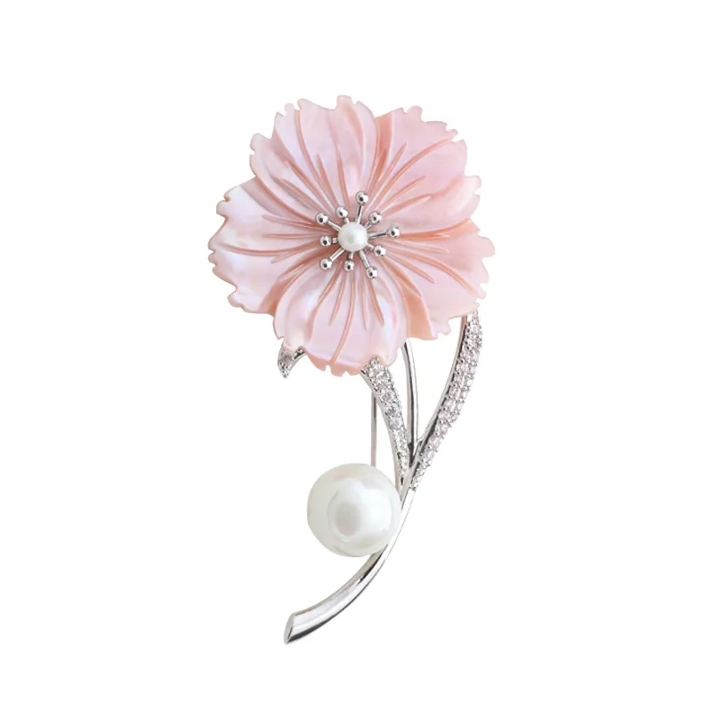 Vintage Light Pink Flower Brooches for Women Girls Beautiful Zircon Floral Brooch Jewelry broches de mulheres de luxo
Vintage Light Pink Flower Brooches for Women Girls Beautiful Zircon Floral Brooch Jewelry broches de mulheres de luxo