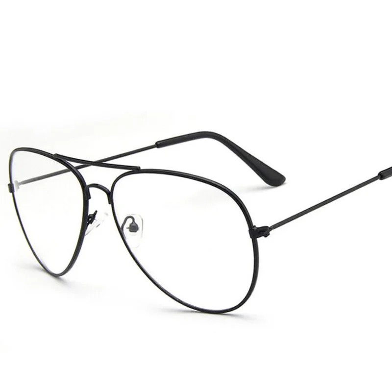 Винтаж прозрачные очки Рамка для Для женщин негабаритный мужчин оптические кадр
