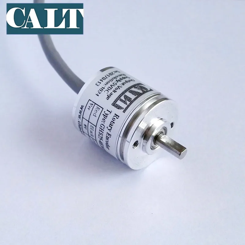 CALT GHS25 Мини цифровой оптический поворотный кодер дешевый сплошной вал npn выход