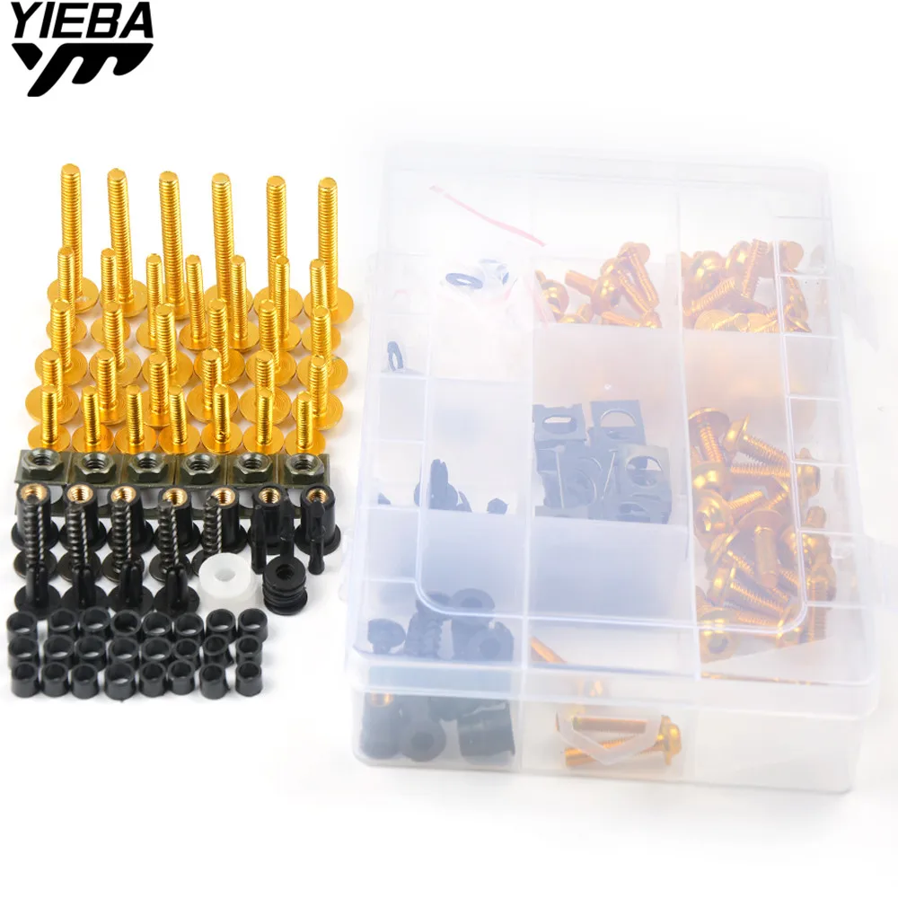 motorcycle Fairing Bolts for ducati ST4/S/ABS 04-06 ST3/S/ABS 03-07 SPORT 1000 06-09 S2R 1000 06-08 for honda CB919 NC700 S/X 13
motorcycle Fairing Bolts for ducati ST4/S/ABS 04-06 ST3/S/ABS 03-07 SPORT 1000 06-09 S2R 1000 06-08 for honda CB919 NC700 S/X 13