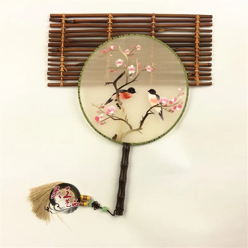 Suzhou embroidery finished Fan