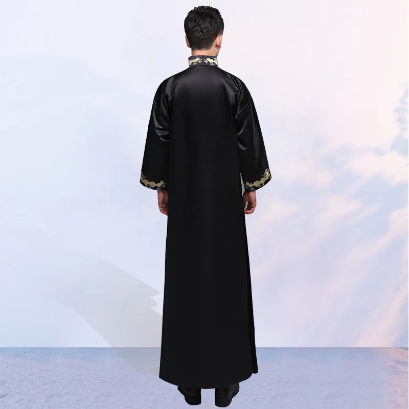 Black Groomsman Chinese Wedding Cheongsam Traditional Style groom best man Evening Dress Long Gown Qipao Mens Size S - XXL
Black Groomsman Chinese Wedding Cheongsam Traditional Style groom best man Evening Dress Long Gown Qipao Mens Size S - XXL