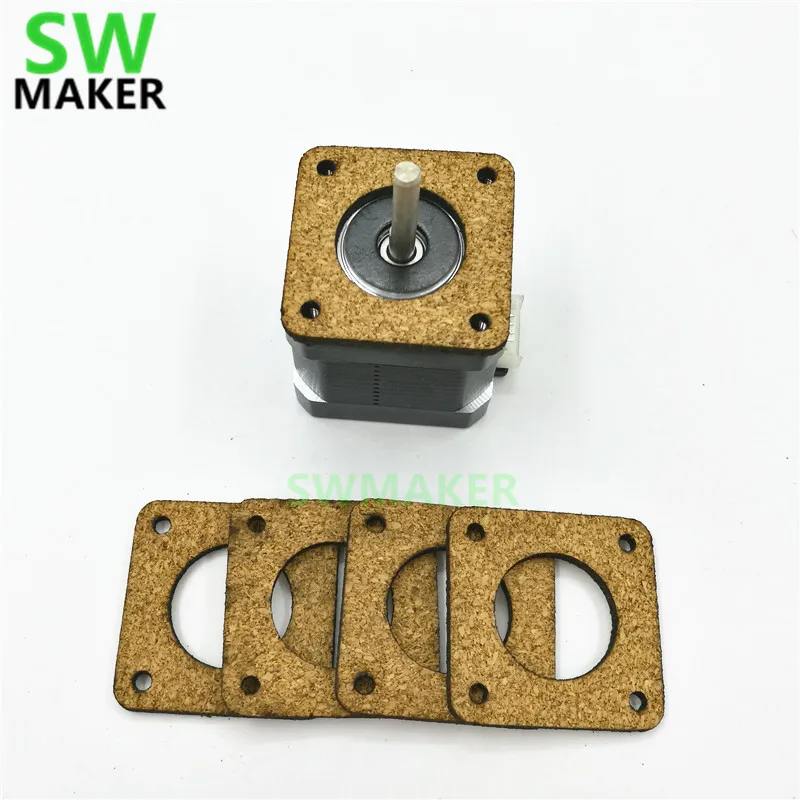 2pcs 3mm Anti Vibration Cork dampers die cut Damper Isolator Cork Gaskets for 3D printer Nema17 NEMA23 Stepper Motors
2pcs 3mm Anti Vibration Cork dampers die cut Damper Isolator Cork Gaskets for 3D printer Nema17 NEMA23 Stepper Motors