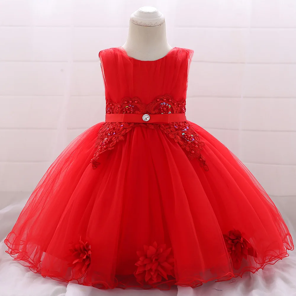 Baby Girls Dress 0-24 Month Baby Lace Baptism Tutu princess Sleeveless Baby Girls 1st Year Birthday Dress Birthday Party Vestido
Baby Girls Dress 0-24 Month Baby Lace Baptism Tutu princess Sleeveless Baby Girls 1st Year Birthday Dress Birthday Party Vestido