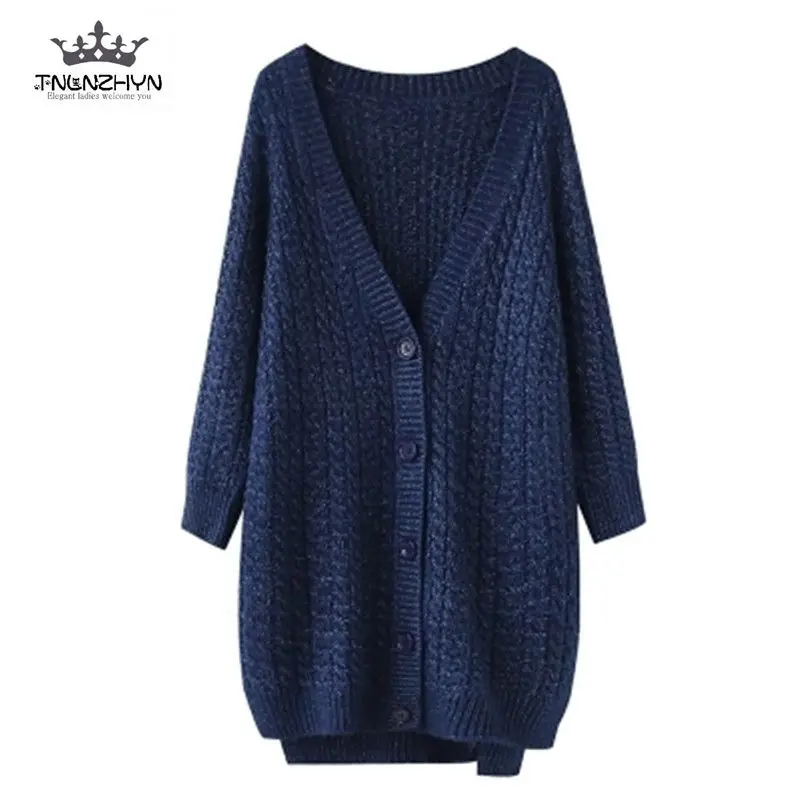 2019 Fashion Women's Loose Twist Knitted Cardigan Sweater Pure Wool Winter Spring Sweater Cardigan Sweaters Coat Women A2079
2019 Fashion Women's Loose Twist Knitted Cardigan Sweater Pure Wool Winter Spring Sweater Cardigan Sweaters Coat Women A2079